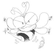 Bee artwork from Gokujō Parodius!