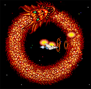 Intruder in Gradius II. (arcade)