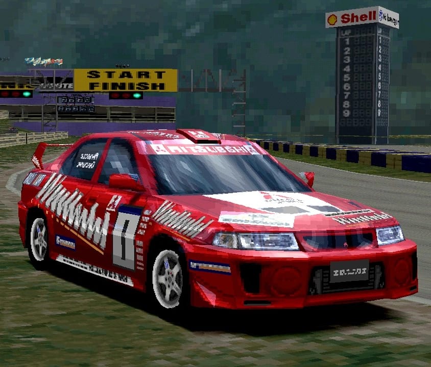 1/43Mitsubishi Lancer EVOV 1998年世界ラリー選手権 Mitsubishi Lancer Evo V - API Rally Australia 1998 - Mäkinen
