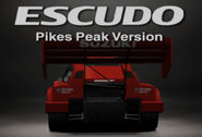 The rear of the Suzuki Escudo as it appears in GT3. Notice how it differs from the GT2 car, with a much larger opening in the middle.