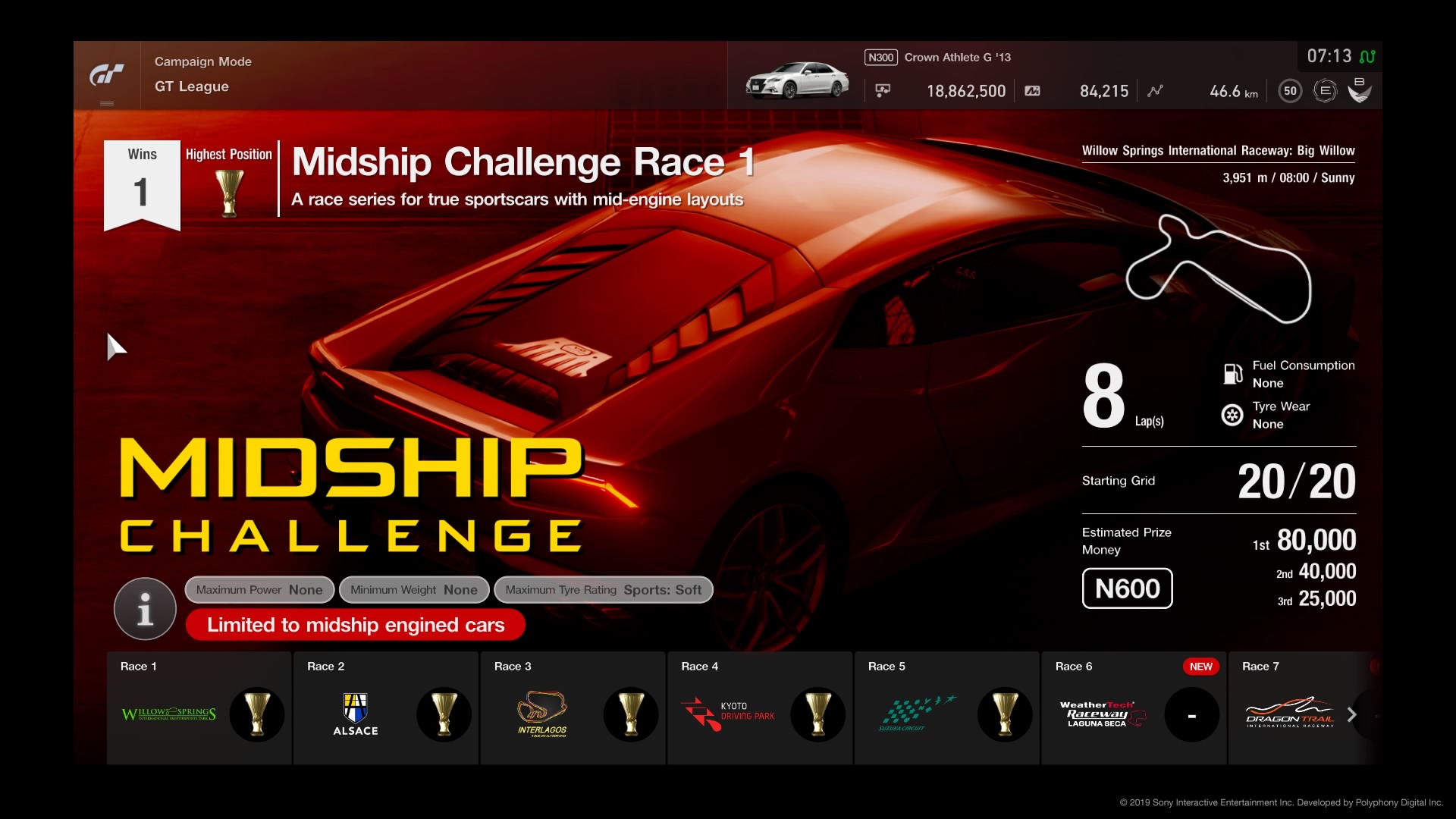 Midship Challenge Gran Turismo Wiki Fandom