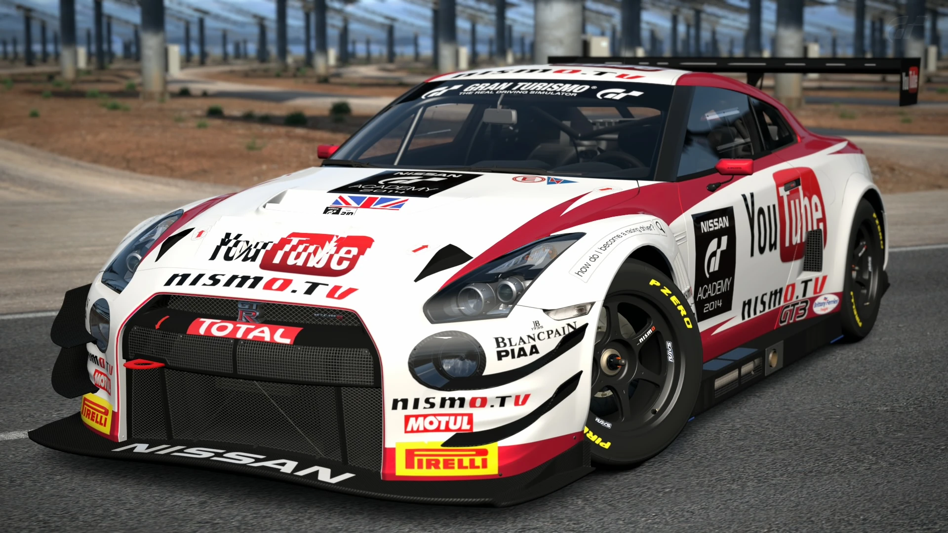 Nissan GT-R NISMO GT3 Nissan GT Academy Team RJN '13 | Gran
