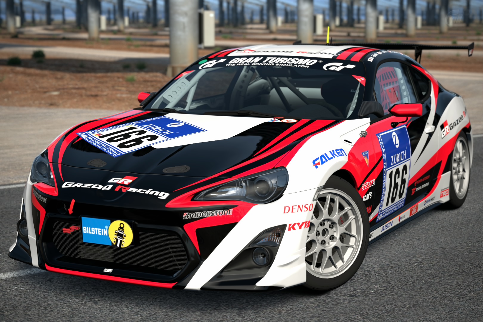 Toyota GAZOO Racing TOYOTA 86 #166 '12 | Gran Turismo Wiki | Fandom