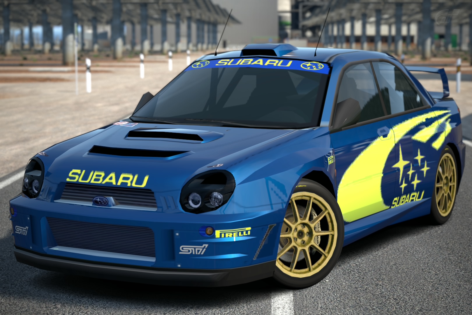 Gran Turismo 3 vs Gran Turismo 4, Subaru Impreza Rally Car