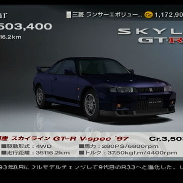Nissan Skyline R33 Test Gran Turismo Wiki Fandom