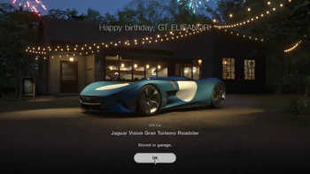 A  being awarded to the player's birthday linked in their PSN account in .