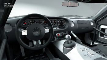Ford GT LM Spec II Test cockpit