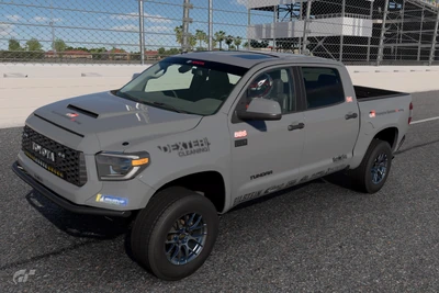Randall Haywood's TRD Tundra in the Pick-up Truck Race event