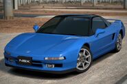 The Honda NSX '99 as it appears in Gran Turismo 6. As with the Honda NSX '95 and Honda NSX '97, it has a black roof top as opposed to a fully-painted one.