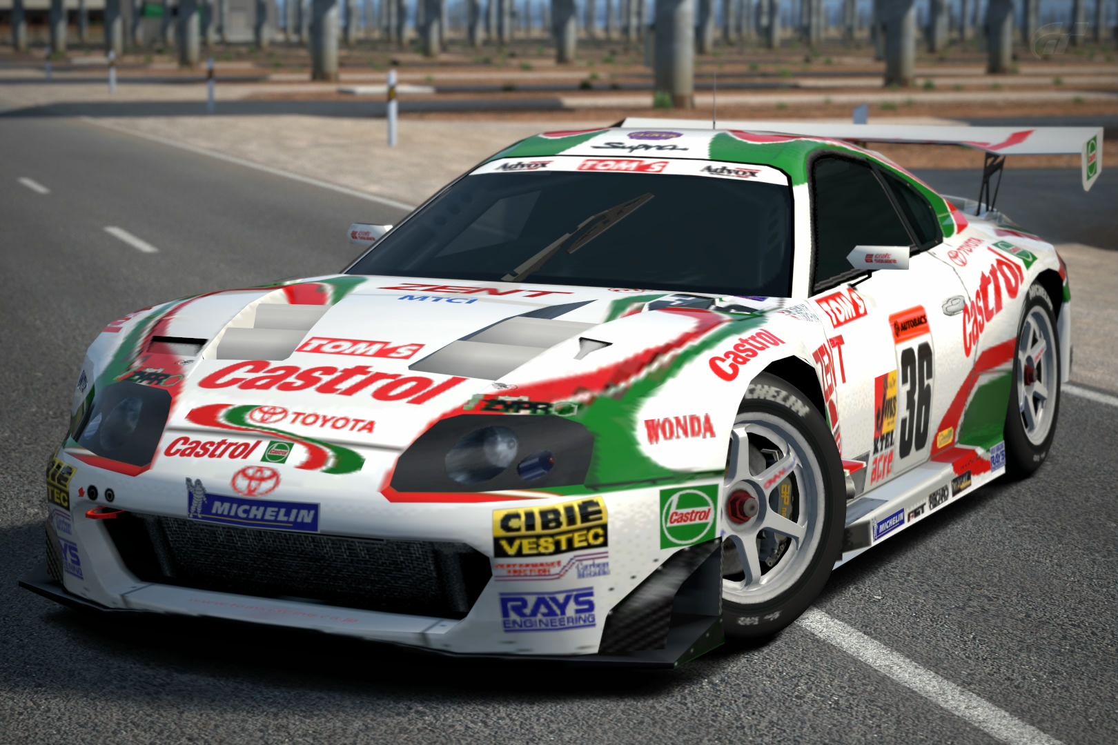 Castrol TOM'S SUPRA 2000 カストロール トムス スープラ