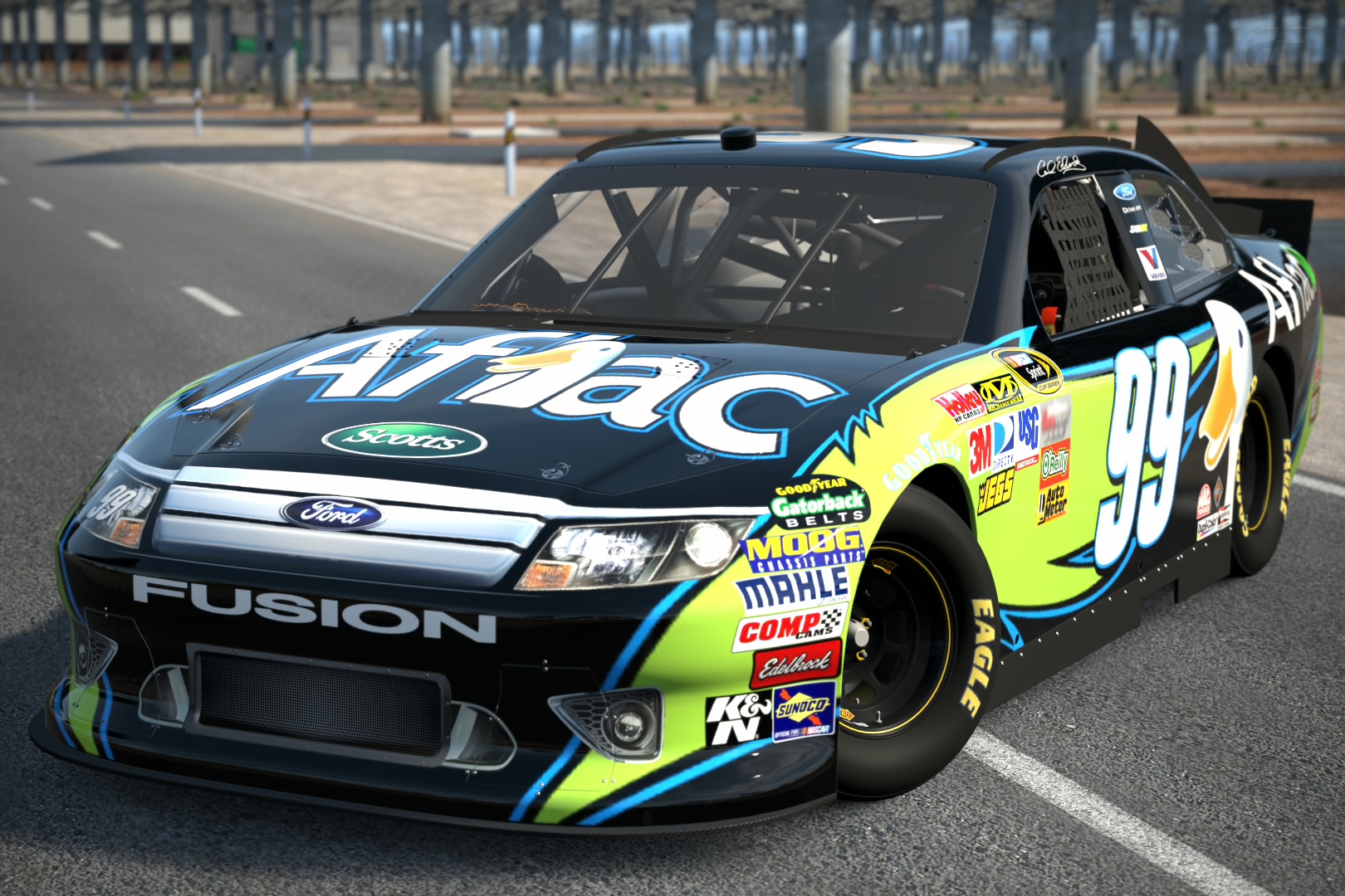 2011 Carl Edwards 99 Aflac Ford Fusion 11 Gran Turismo Wiki Fandom 2011 Carl Edwards 99 Aflac Ford Fusion 11 Gran Turismo Wiki Fandom