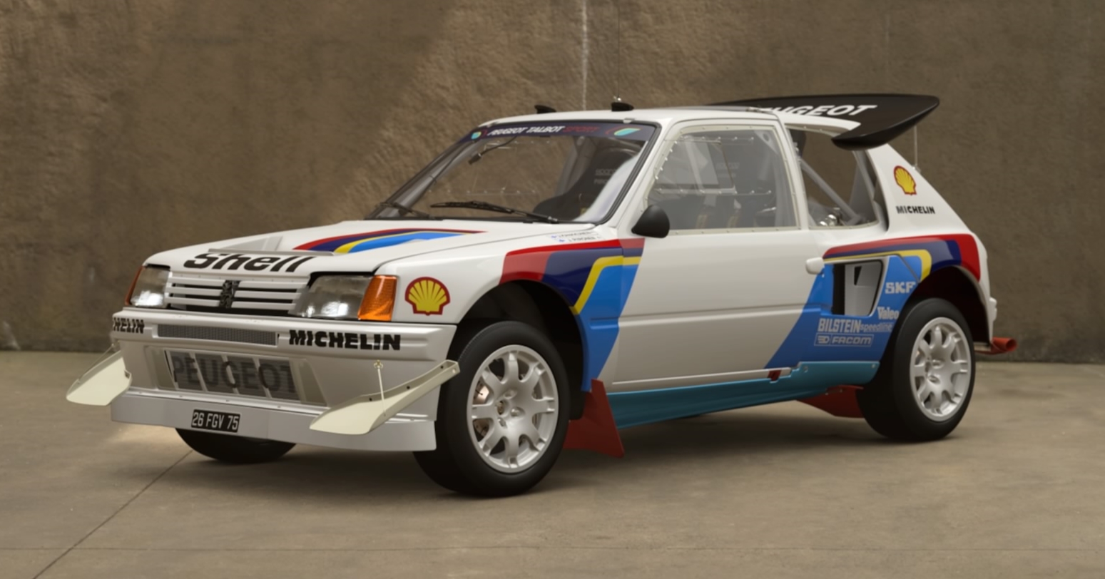 Peugeot 205 T16 Evo 2 (1986) : miniature exclusive