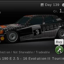 Mercedes Benz 190 E 2 5 16 Evolution Ii 92 Gran Turismo Wiki Fandom