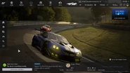 The top screen of Gran Turismo Sport.