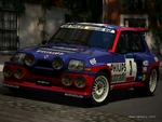 Renault 5 Maxi Turbo Rally Car '85
