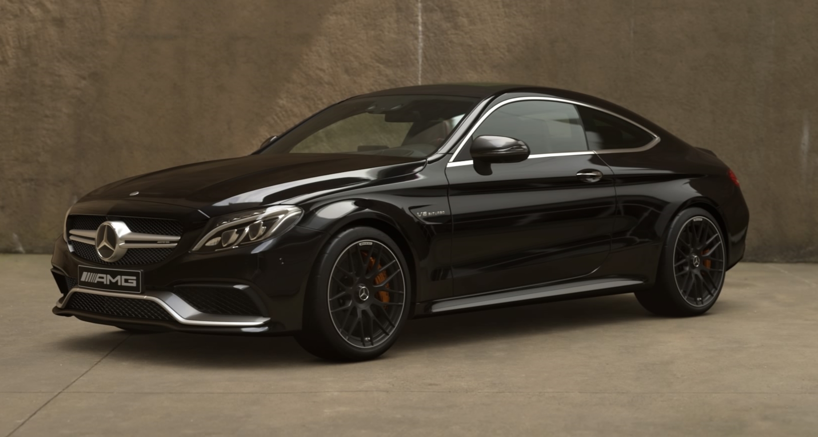 The Compact AMG C-Class Coupe