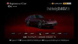  Nissan Fairlady 240ZG in Gran Turismo 4: Prologue