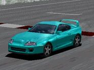 The special colored Supra RZ '96 in Gran Turismo