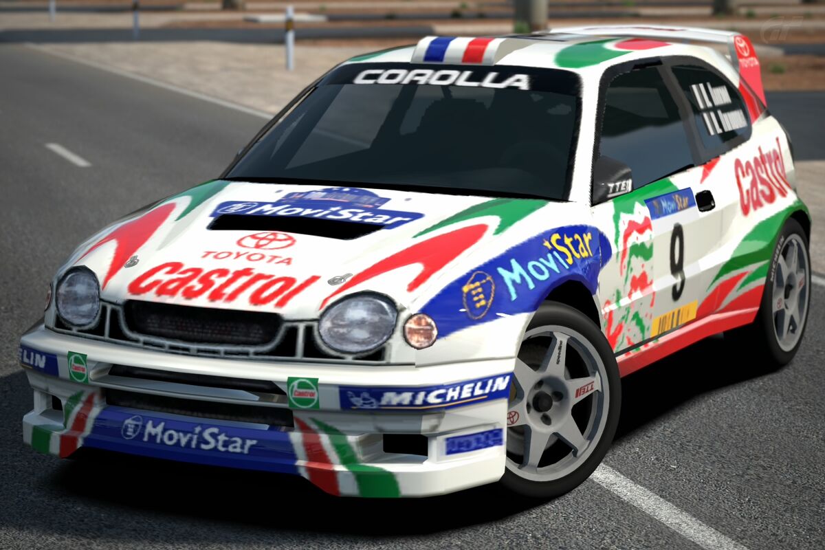 Toyota Corolla Rally car 98