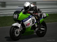The racing modified version of the GPZ400R