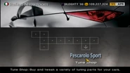 The "Nothing" manufacturer as it appears in GT4. Interestingly, it uses Nissan background images, but uses an enlarged (and low resolution) Pescarolo Sport logo as the tuner logo.