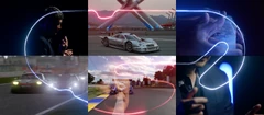 The teaser for the Daytona Road Course; note the inclusion of the NASCAR-specific chicane, which is not present in the game.