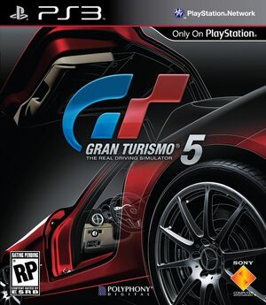 Gran Turismo 5 Front Cover