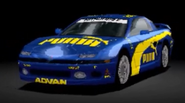 In the demo's of Gran turismo 2 The car had a Light blue livery, This was removed in the final game