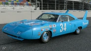 Igor Fraga's livery, based on Richard Petty's Superbird.