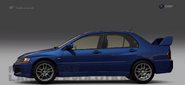 Mitsubishi Lancer Evolution IX GSR in Gran Turismo HD