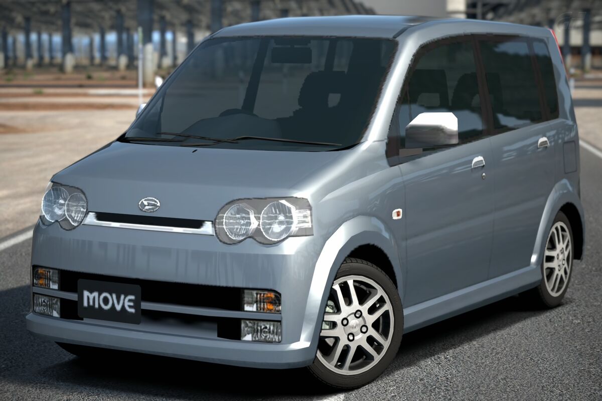 ミニカー Daihatsu move ダイハツ ムーブカスタム プルバックカー ミニカー シルバー