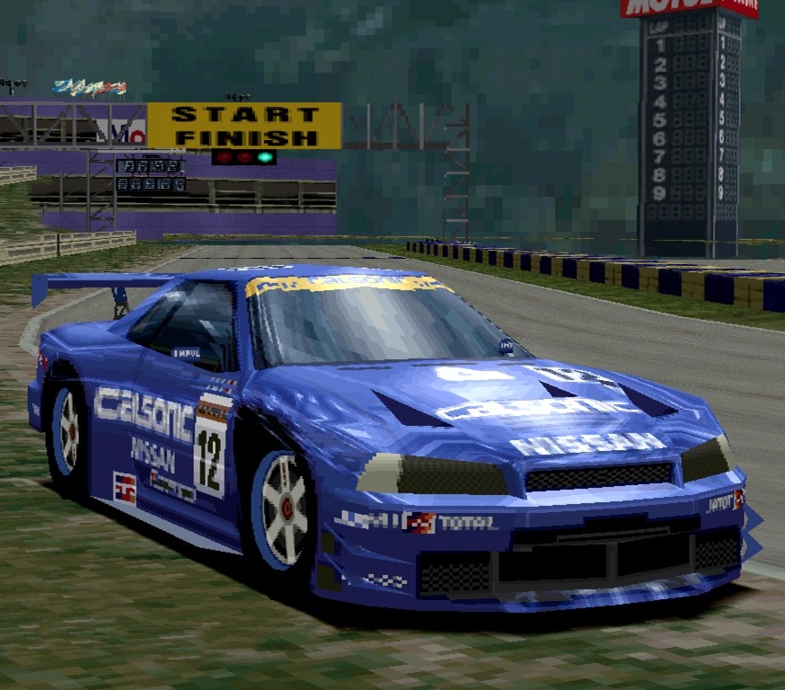 Calsonic Skyline 1999 JTC Body Model MINI Z RACER MINI Z