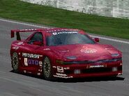 A Mitsubishi 3000GT '92 with racing modifications applied in the original Gran Turismo. It is available in two color schemes: Red (pictured here) and Blue.