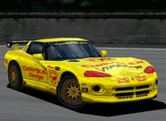 With the Yellow color scheme, the car appears to resemble the #41, driven by François Migault, Denis Morin, and Philippe Gache, who participated in the 1994 24 Hours of Le Mans, but failing to finish the race. This color scheme is only available in the original Gran Turismo. In GT2, the Yellow color scheme was removed, leaving Red as the only color scheme available.