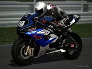 The racing modified version of the GSX-R 1000