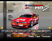 The unused Alfa Romeo Touring Car in GT3.