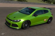 B. Valverde's Scirocco R in the European Clubman Cup 600 event.