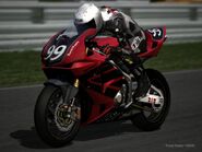 The racing modified version of the CBR600RR