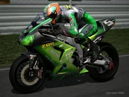 The Suzuka 8H Endurance racing bike sponsored by Trick☆Star