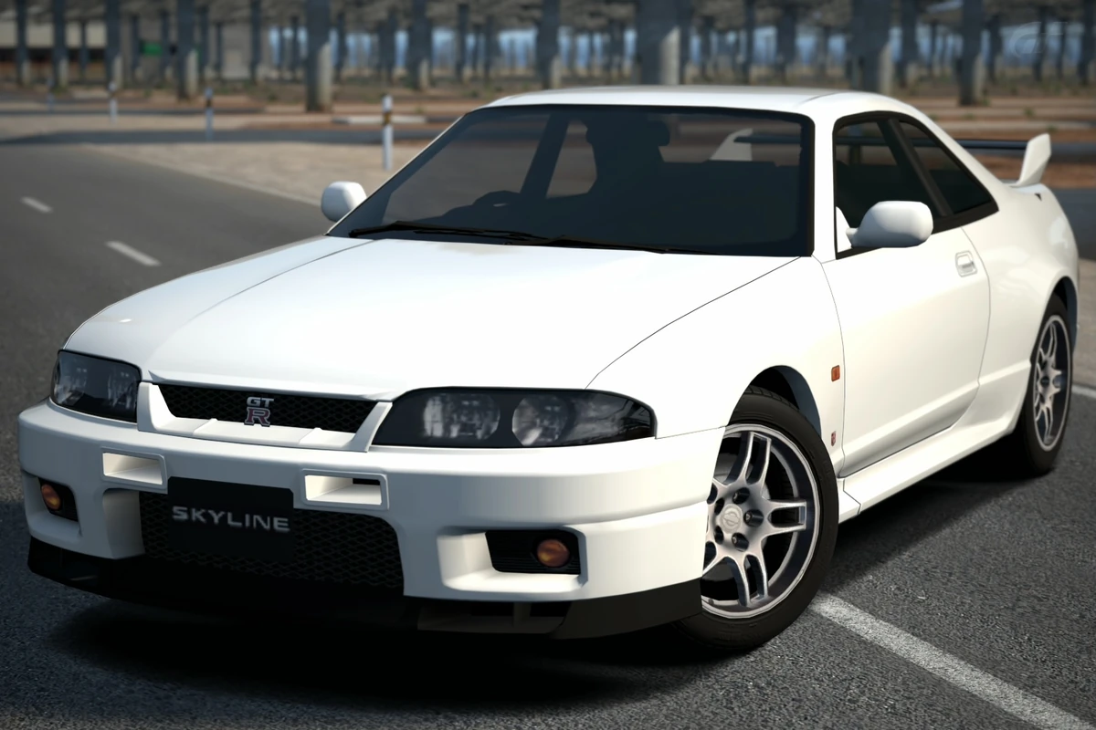 NISSAN　SKYLINE　GT-R (R33) IG1841 Nissan Skyline GT-R (BCNR33) Matsuda Street Wine Red