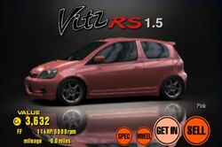 Toyota Vitz Rs 1 5 00 Gran Turismo Wiki Fandom