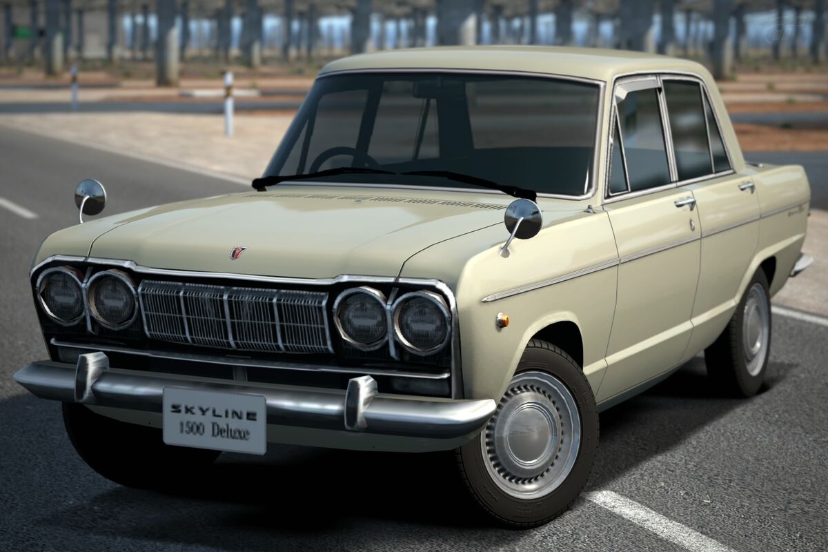Nissan SKYLINE 1500Deluxe (S50D-1) '63 | Gran Turismo Wiki