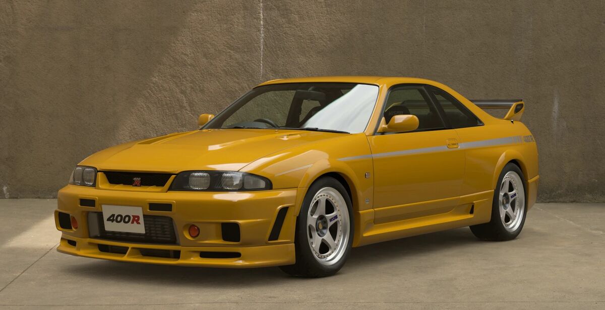 Gran Turismo on X: Producing 394.5 BHP when JDM cars were limited to 276.1  BHP, the '95 NISMO 400R is the ultimate GT-R with its upgraded engine,  turbos and suspension. Drive the