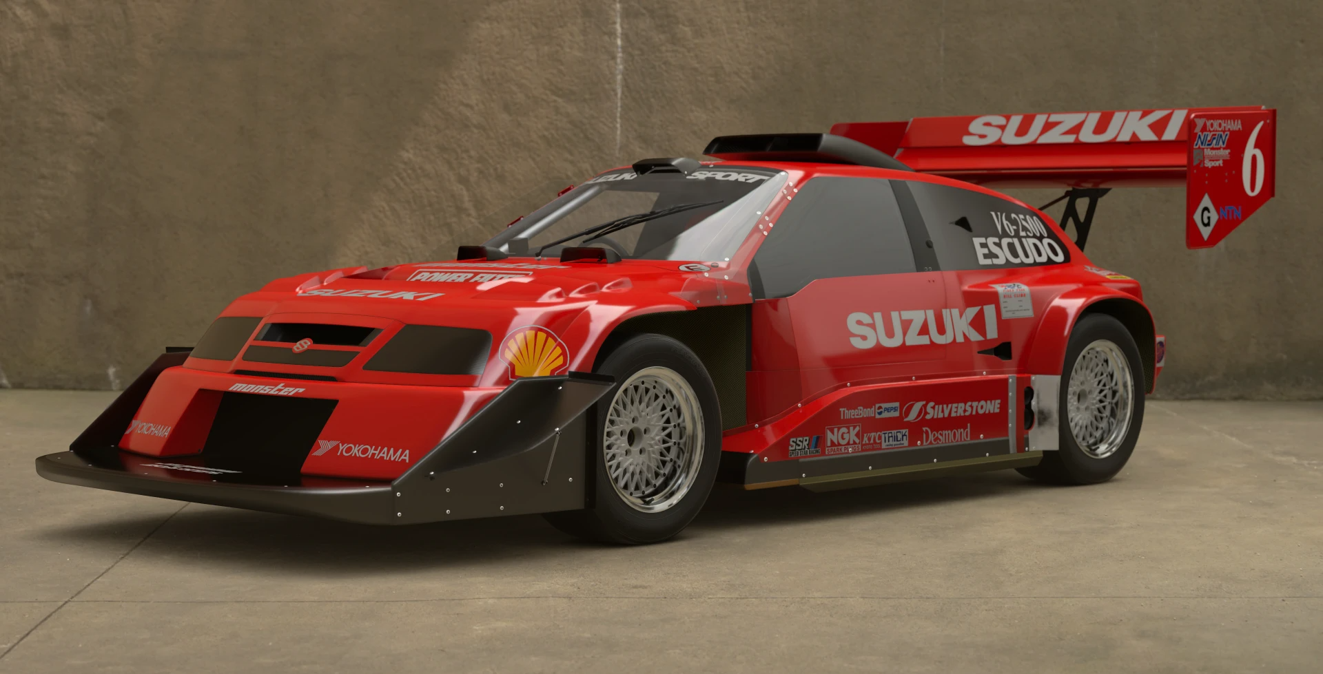 Suzuki Escudo Pikes Peak no Gran Turismo 2. Quem nunca?