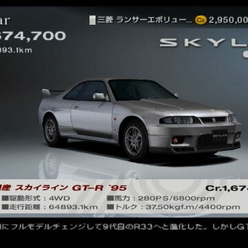 Nissan Skyline R33 Test Gran Turismo Wiki Fandom