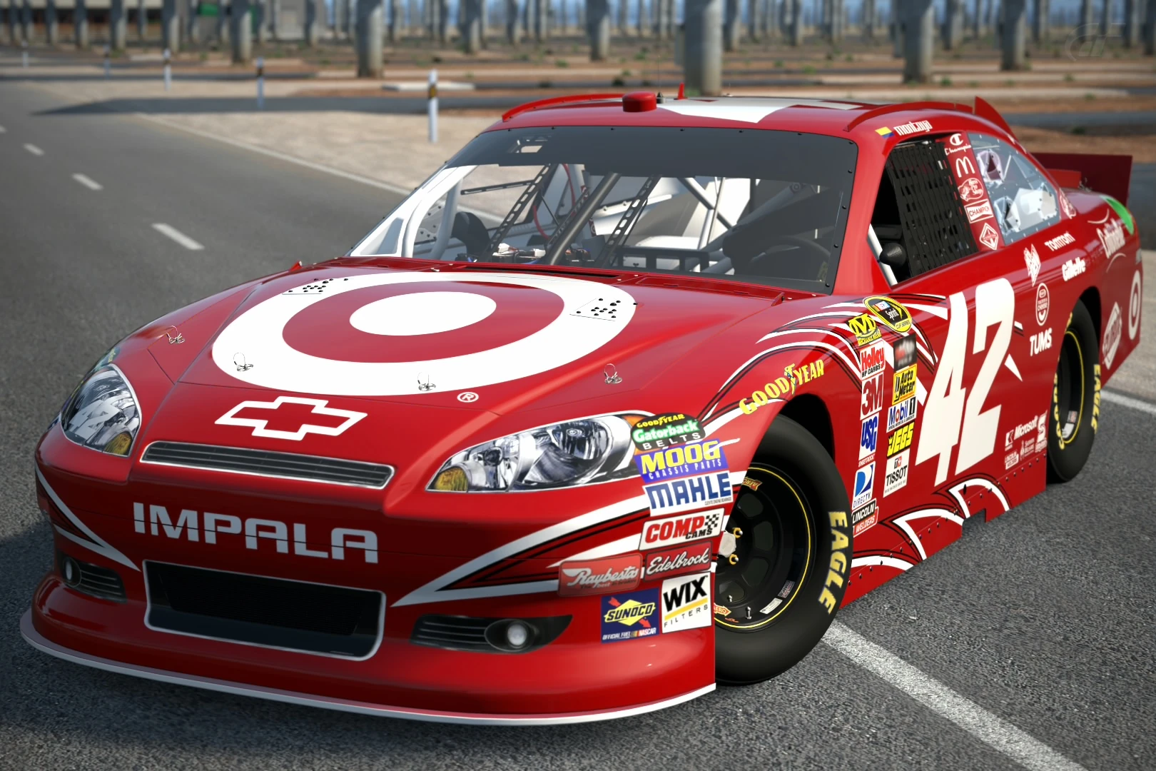 target race car track