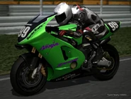 The racing modified version of the Ninja ZX-12R