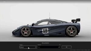 GTS McLaren F1 GTR Racing Number Default