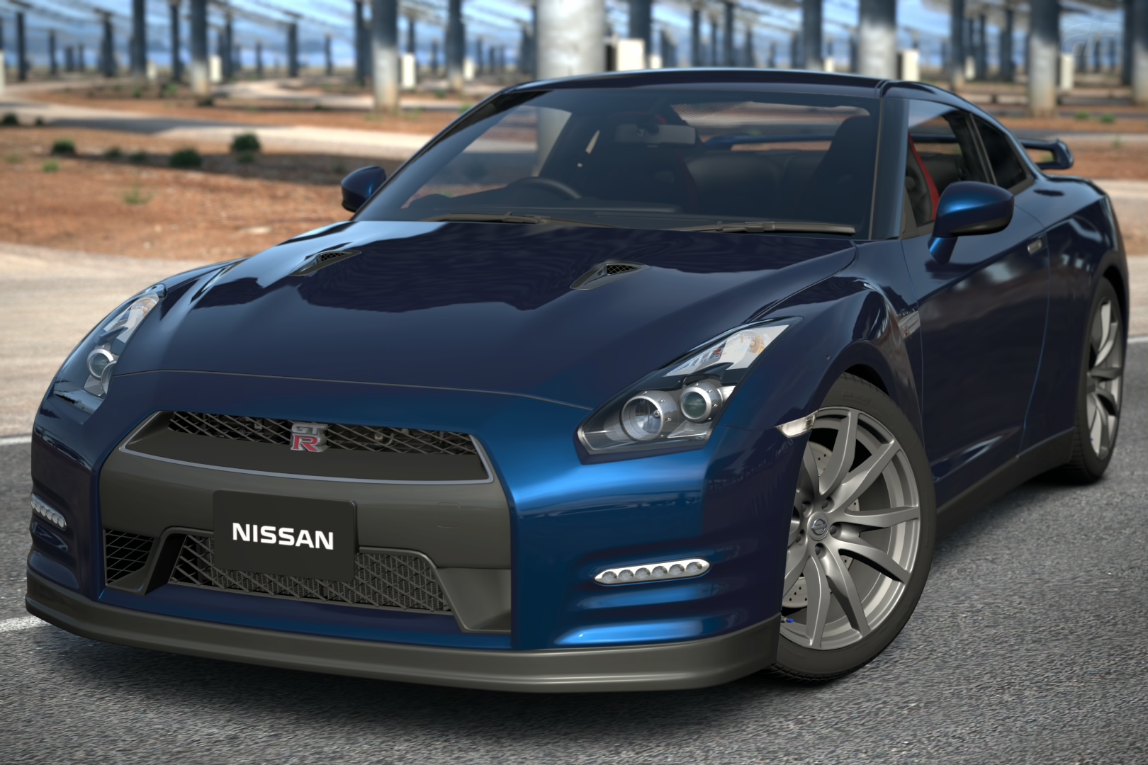 Nissan GTR Black 2012