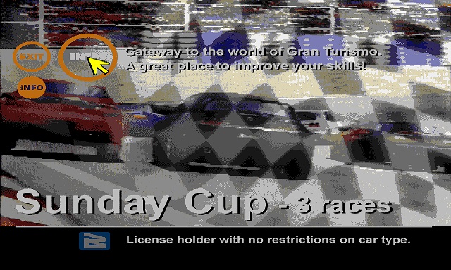 Gran Turismo 4, Playthrough, Sunday Cup 1-5